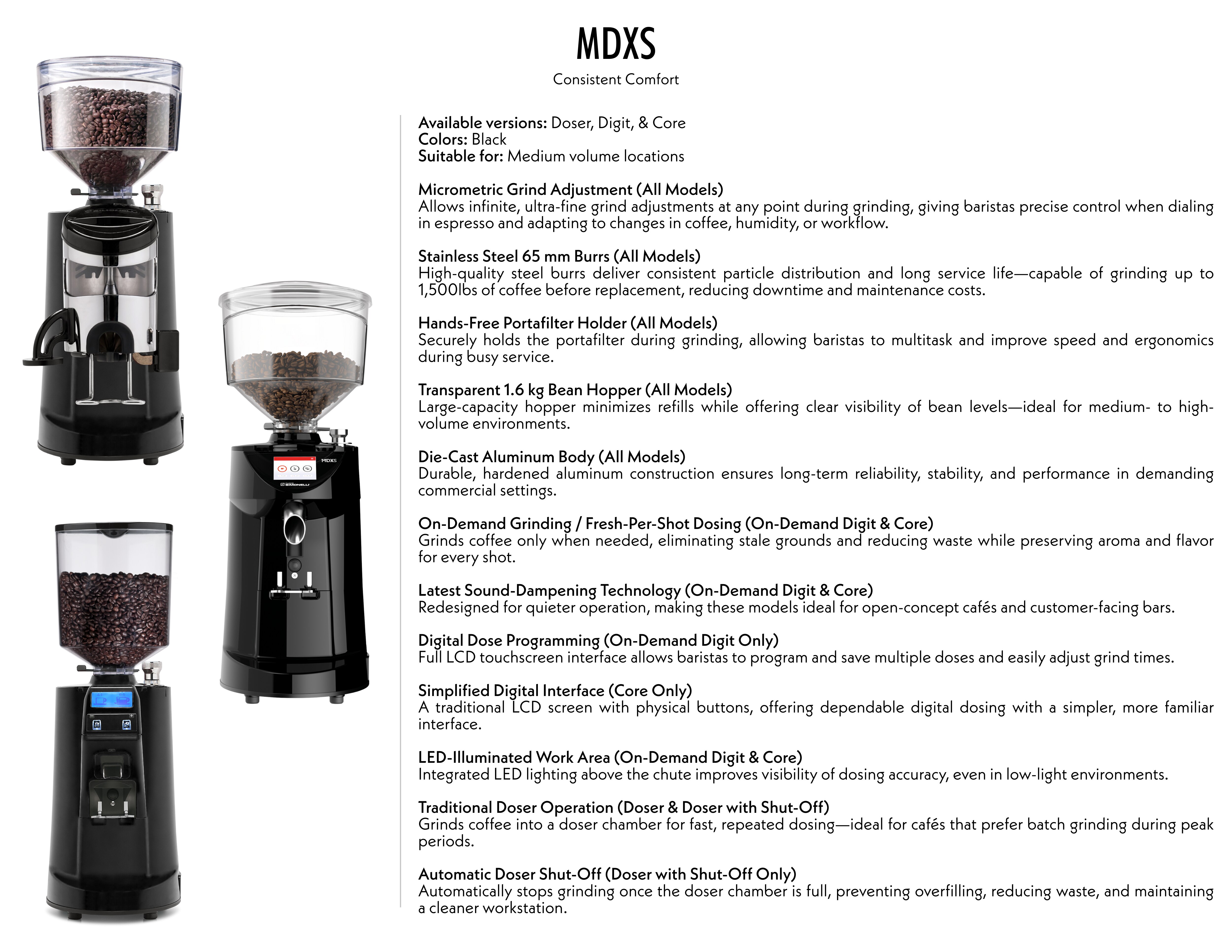 thumbnail image 2 of Nuova Simonelli MDX Espresso Grinder Burrs - 64x38x9mm (Part 15050001) For MDXA, MASTER, Eureka 2 of 5