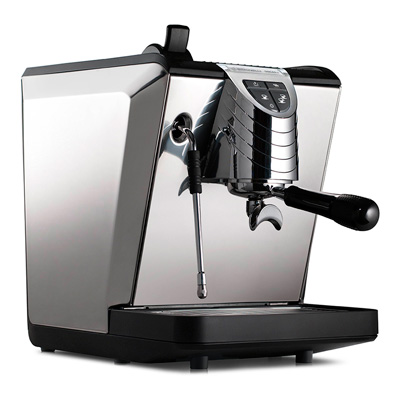 Oscar II Black Front Espresso Machine